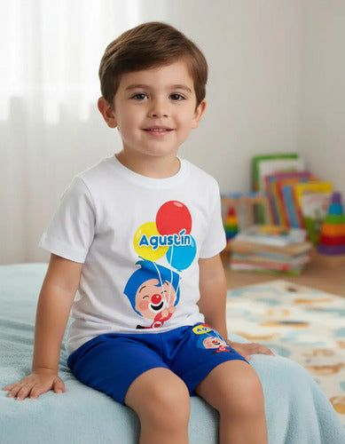 Pijama Plim Plim Personalizado Niños Y Niñas 100% Algodón
