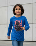 Polera Manga Larga Algodón Niños Darth Vader Star Wars