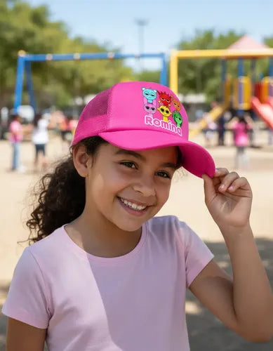 Jockey Sprunki Niña Personalizado Ajustable Fucsia Talla Niños Sprunki Niña