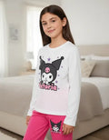 Pijama Largo Kuromi D2 Niñas Personalizado Algodon