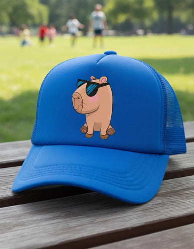 Jockey Gorro Niños Capibara Capybara Lentes