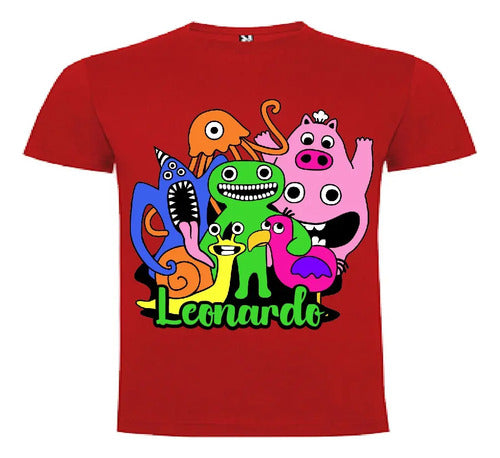 Polera Garten Of Banban Niños Personalizada Algodón 100%  D1