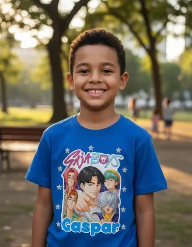 Polera Saja Boys Demon Hunters Personalizada Niños