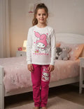 Pijama Largo My Melody Niñas Personalizado Algodon