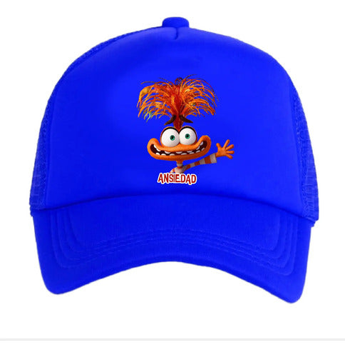 Jockey Gorro Niños Intensa Ansiedad Regalo Pelicula Mente