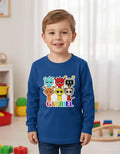 Polera Sprunki Personalizada Niños Manga Larga 100% Algodon