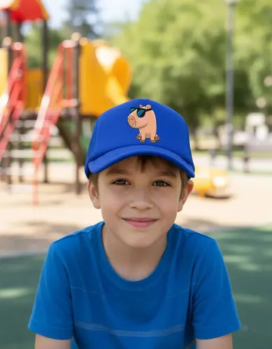 Jockey Gorro Niños Capibara Capybara Lentes
