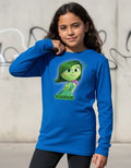 Polera Manga Larga Algodón Niños Intensa Desagrado Mente