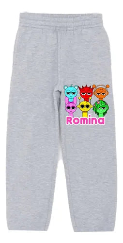 Buzo Sprunki Pantalon Poleron Personalizado Niñas Conjun