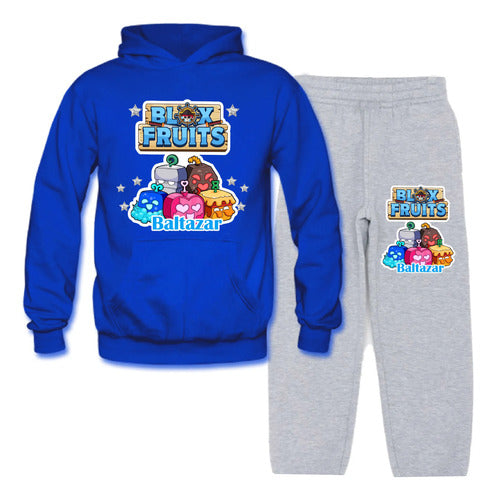 Buzo Blox Fruit Poleron Pantalon Personalizado