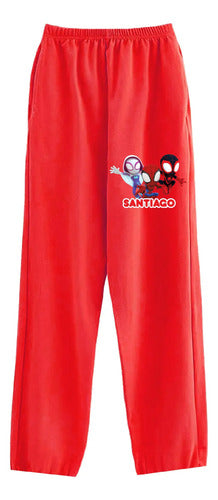 Pijama Largo Spidey Niño Personalizado Algodón