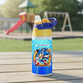 Botella Agua Colegio Sonic Personalizada Niños D1