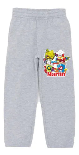 Buzo Super Zings Poleron Pantalon Personalizado