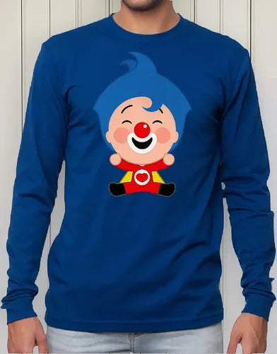 Polera Manga Larga Algodón Niños Plim Plim