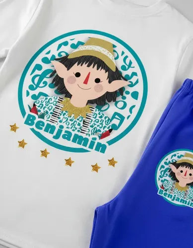Pijama Largo Favio Duendes Mágicos Regalo Cumpleaños  Niños
