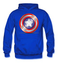 Polerón Canguro Algodón Niños Capitan America Escudo