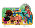 Vela De Cumpleaños Mini Beat Power Rockers Personalizada