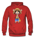 Polerón Canguro Algodón Niños One Piece Luffy