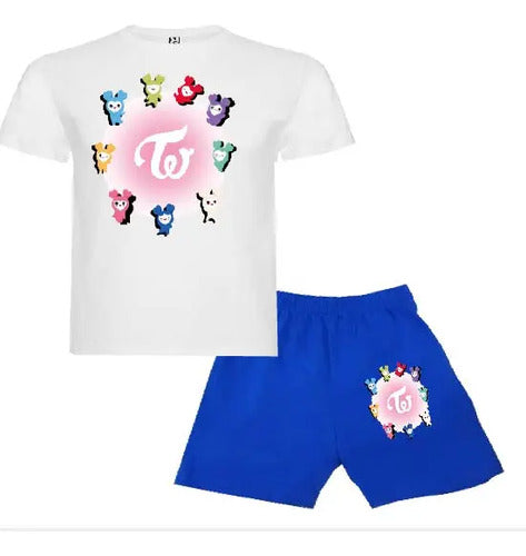 Pijama Corto Niños Algodon Twice Lovely Lovelies