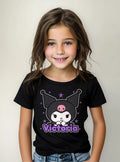 Polera Kuromi Niñas Personalizada Algodón 100% D2