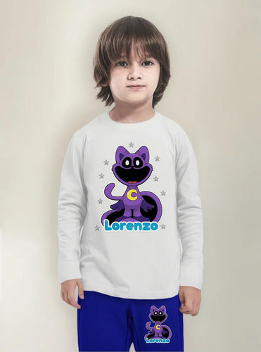 Pijama Largo Catnap Smiling Critters Poppy Algodón Niño