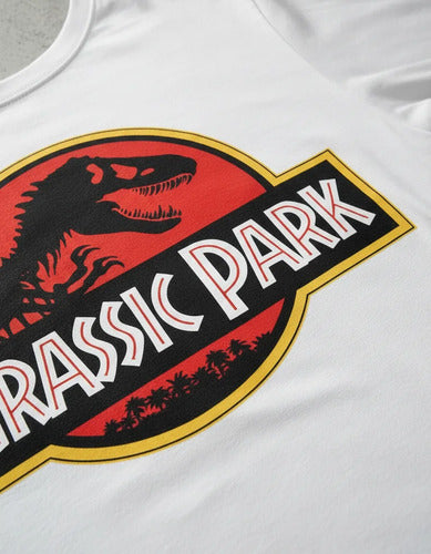 Camiseta Polar Manga Larga Polera Niño Jurassic Park