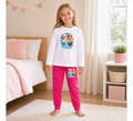 Pijama Largo Niña Frozen Personalizado Algodón