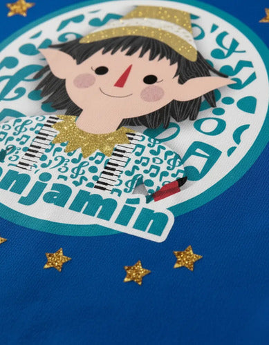 Polera Estampada Favio Duendes Mágicos Navidad Regalo