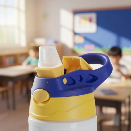 Botella Agua Colegio Intensamente 2 Personalizada Niños