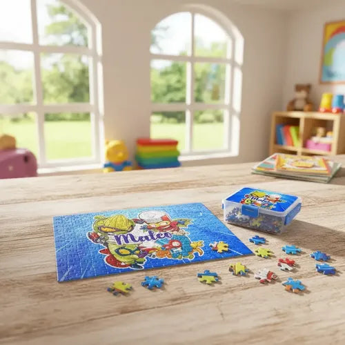 Puzzle Rompecabezas Personalizado Super Zing Regalo Niños