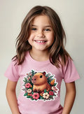 Polera Capibara Niñas Algodón 100% D2 Flex