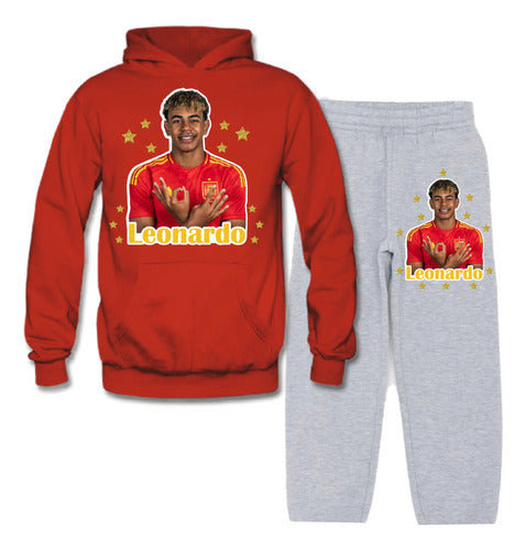 Buzo Lamine Yamal Poleron Pantalon Personalizado