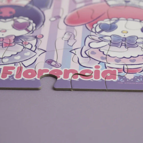 Puzzle Rompecabezas My Melody Kuromi Personalizado Niñas
