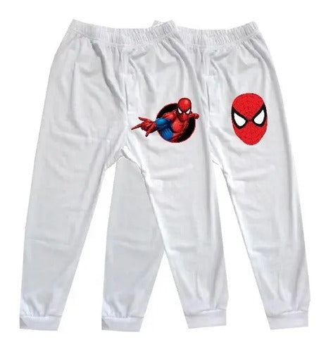 Pack 2 Calzoncillos Largos Spiderman Niños Algodón