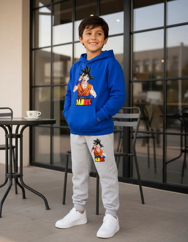 Buzo Dragon Ball Z Goku Poleron Pant Personalizado