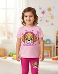 Polera Calza Larga Skye Paw Patrol Personalizado Niñas