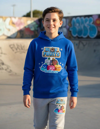 Buzo Blox Fruit Poleron Pantalon Personalizado