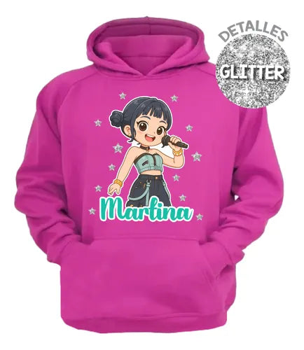 Buzo Zoey Huntrix Demon Hunters Kpop Personalizado