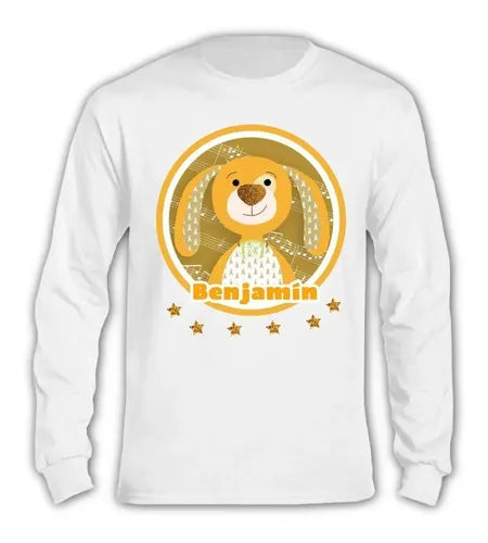 Polera Estampada Niño Cumpleaños Goldy Duendes Mágicos Ml