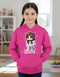 Polerón Canguro Roblox Niñas Personalizado D4