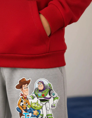 Buzo Toy Story Personalizado Niños Conjunto Deportivo
