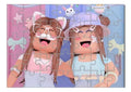 Puzzle Rompecabezas Roblox Niñas Dia Del Niño D1