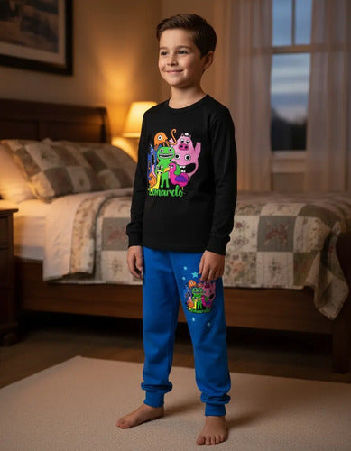 Pijama Largo Garten Of Banban Niños Algodón Personalizado
