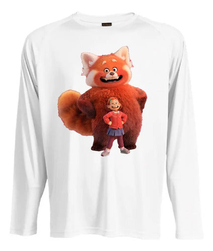 Camiseta Polar Manga Larga Polera Niñas Red Mei Mei Pelicula