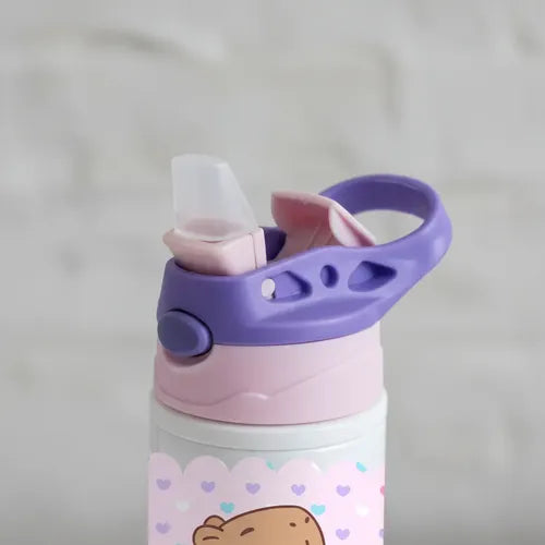 Botella Agua Colegio Capibara Niñas Flex