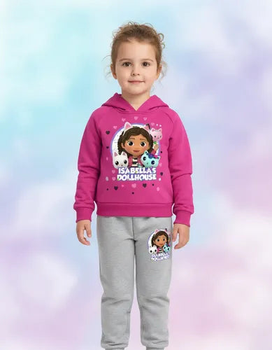 Buzo La Casa De Gabby Pantalon Poleron Personalizado Niñas