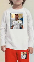 Pijama Largo Niños Algodon Mbappe