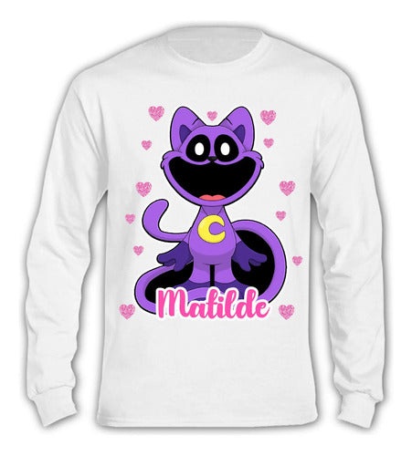 Pijama Largo Catnap Smiling Critters Algodón Personalizado