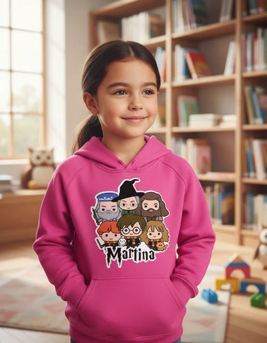 Polerón Harry Potter Amigos 2 Personalizado Niños