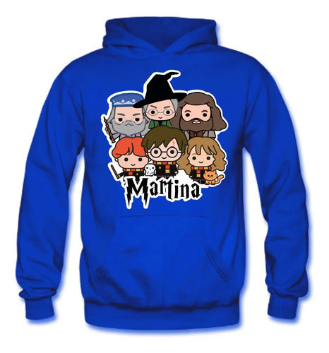 Polerón Harry Potter Amigos 2 Personalizado Niños